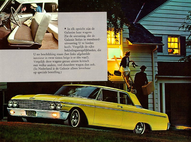1962 Ford Dutch Brochure Page 5